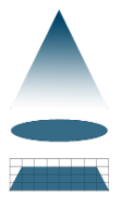 Large flow passage full cone nozzle