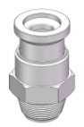 Swirl plate type full cone nozzle