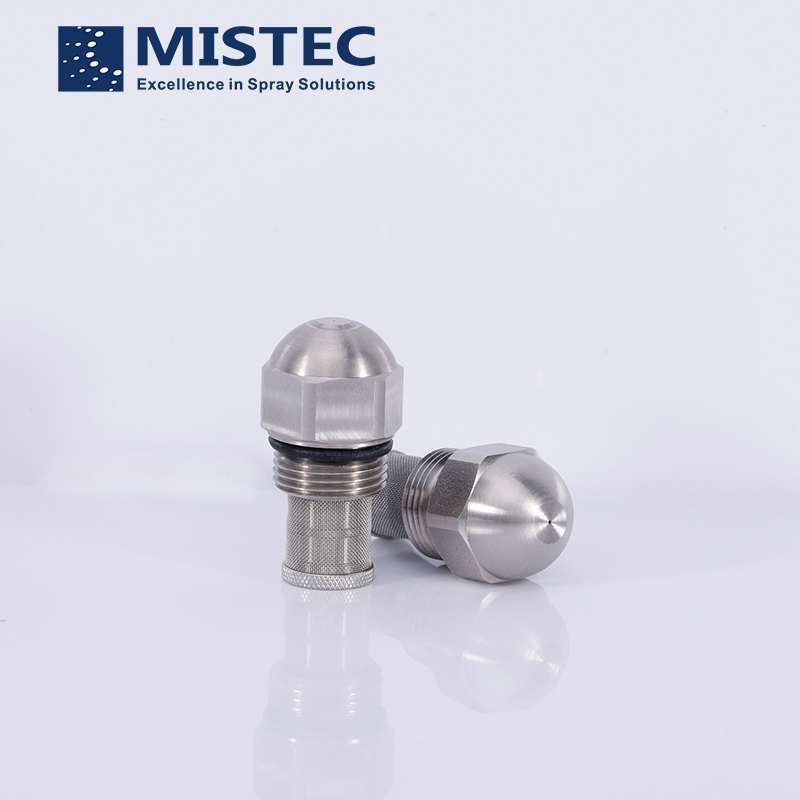 High and low pressure fine atomizing nozzle