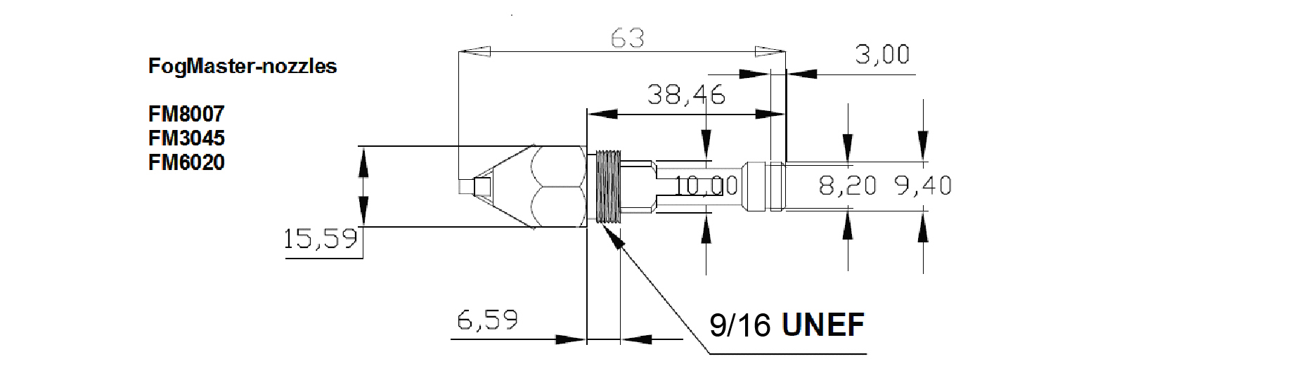 water ultrasonic misting atomizer spray nozzle