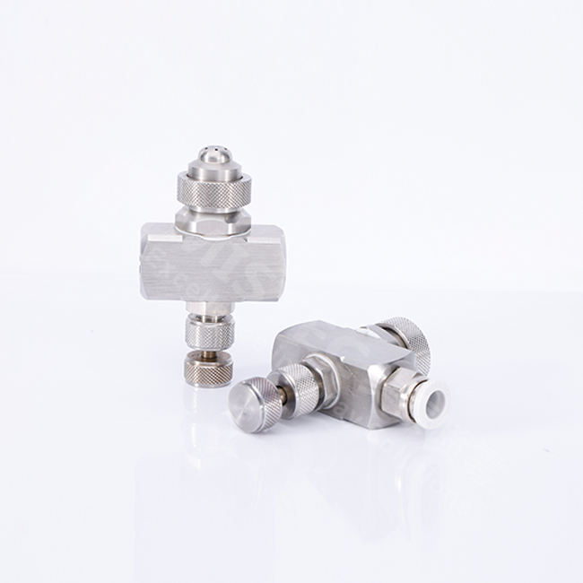 Pressure atomizing nozzle 15 to20 degree Angle adjustable air atomizing nozzle