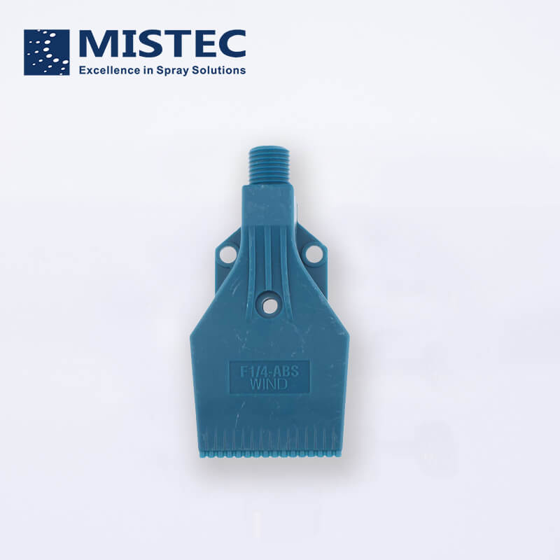 Plastic flat air blow nozzle ABS wind jet nozzle