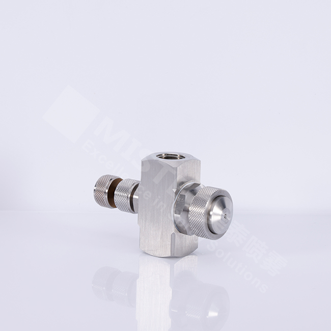 Siphon Air Atomizing Nozzle Cone Spray Adjustable Atomizing Nozzle