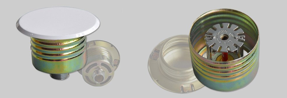 Concealed pendent sprinkler