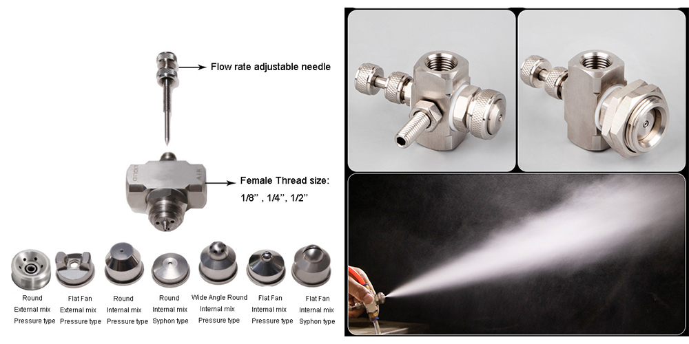 air atomizing nozzles