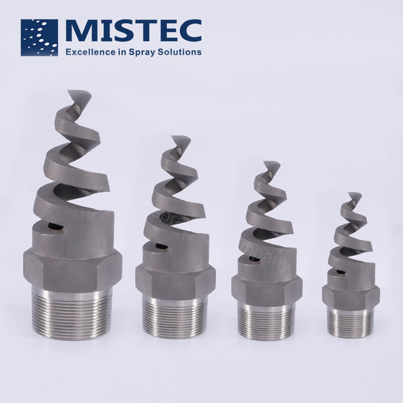 Spiraljet hydraulic nozzles