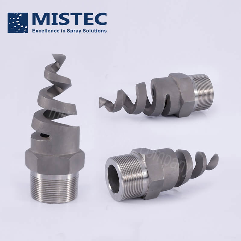 Spiraljet hydraulic nozzles