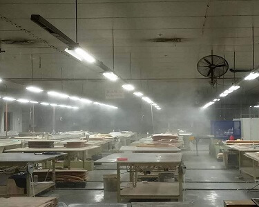 Overview of electronic workshop humidification and removal of static electricity