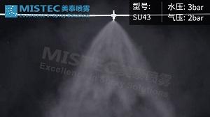 impact force of fan spray nozzle