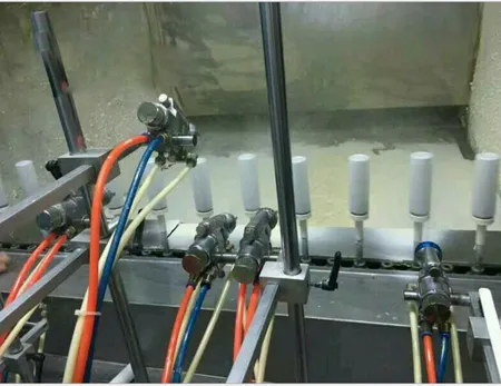 ultrasonic atomization spraying